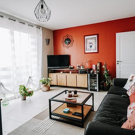 Apartamento T3 Cosy Et Lumineux Avec Garage A 2 Pas Du Centre ! Nimes Exterior foto